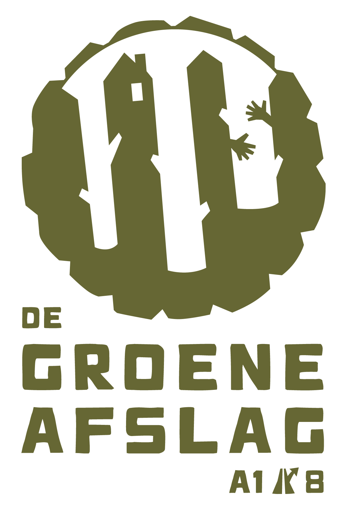 Logo van "De Groene Afslag"